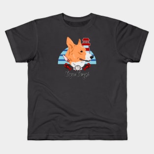 Cape Corgi Kids T-Shirt